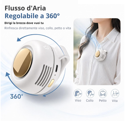 Mini Ventilatore a Clip